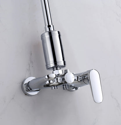 QING YUAN MY01A for Removes Limescale Stainless Steel Shower Water Purifier Shower Filter