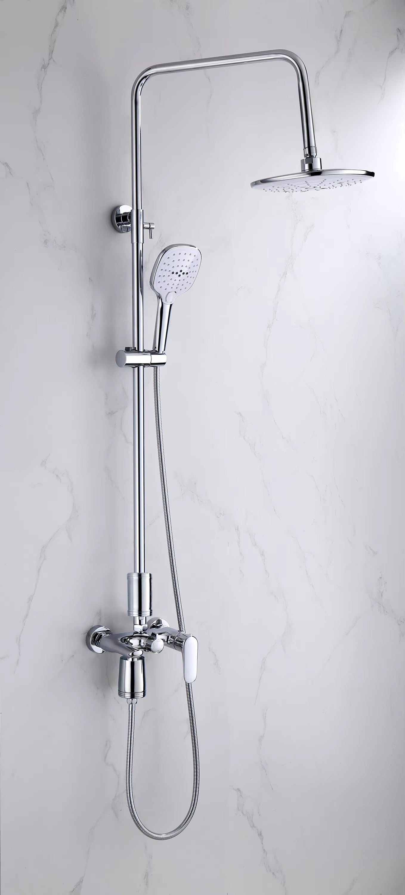 QING YUAN MY01A for Removes Limescale Stainless Steel Shower Water Purifier Shower Filter