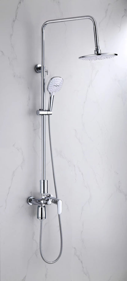 QING YUAN MY01A for Removes Limescale Stainless Steel Shower Water Purifier Shower Filter