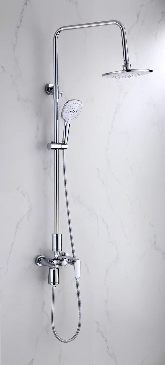 QING YUAN MY01A for Removes Limescale Stainless Steel Shower Water Purifier Shower Filter